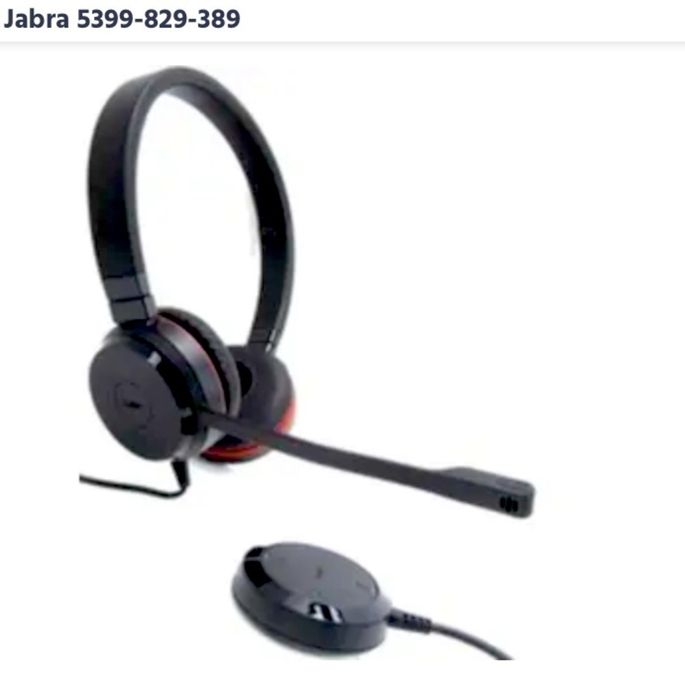 Jabra USB Wired Headset With Case HSC060